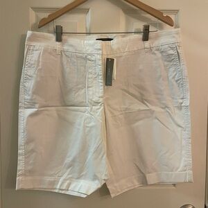 🌸 J.Crew Women’s White Chino Shorts